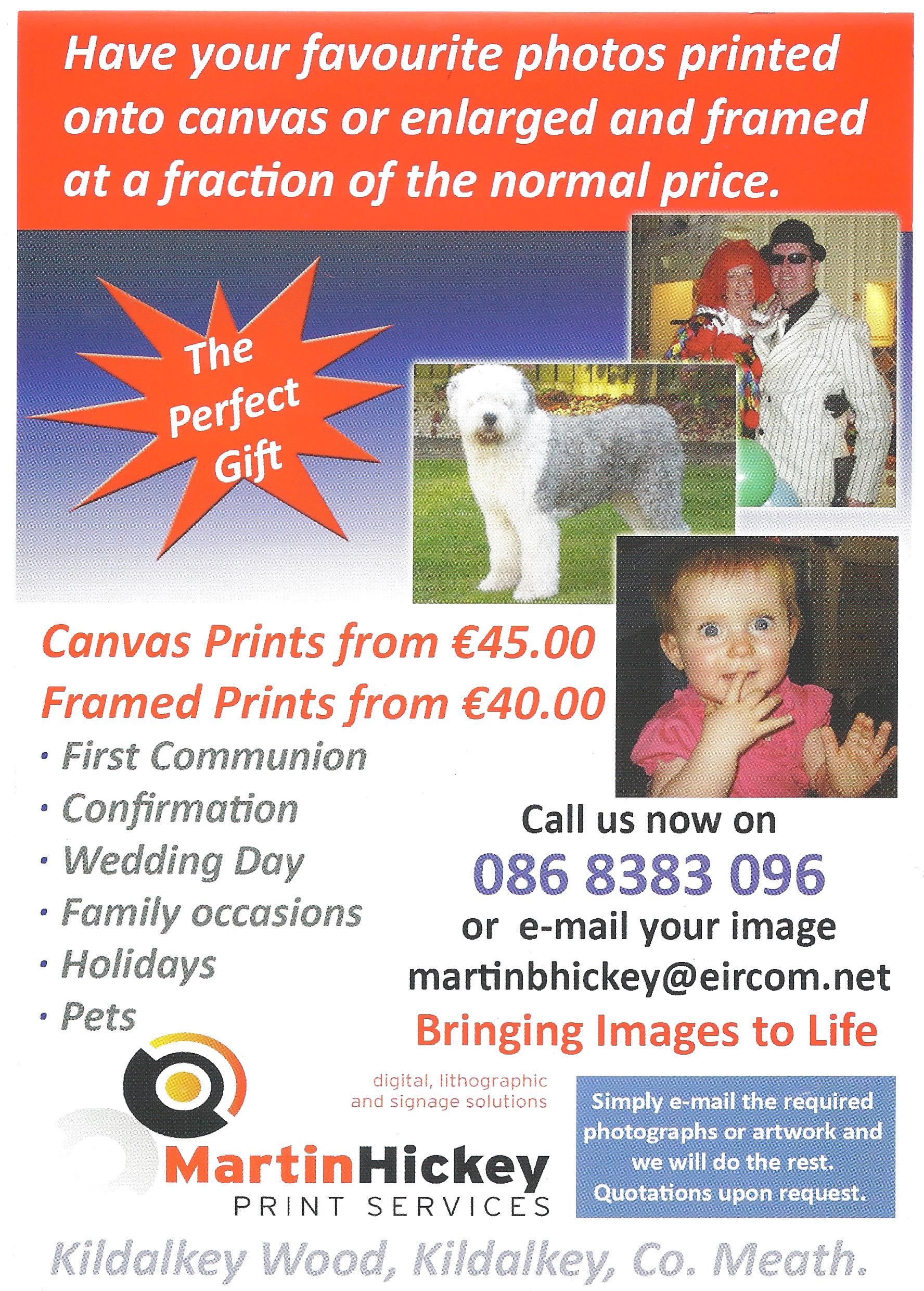 Martin Hickey Print Services Martin Hickey Print Services