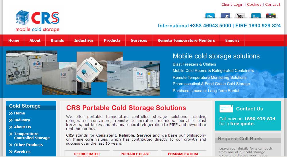 crs.ie Website