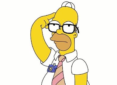 Marge, my brain hurts Marge, my brain hurts